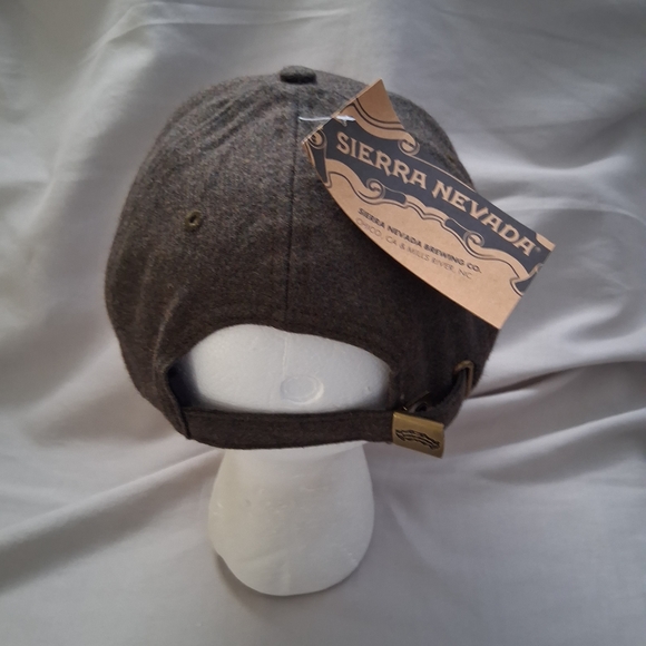 Embroidered Sierra Nevada Brewing Company Strapback Hat : NWT : Wool Blend - Picture 4 of 10